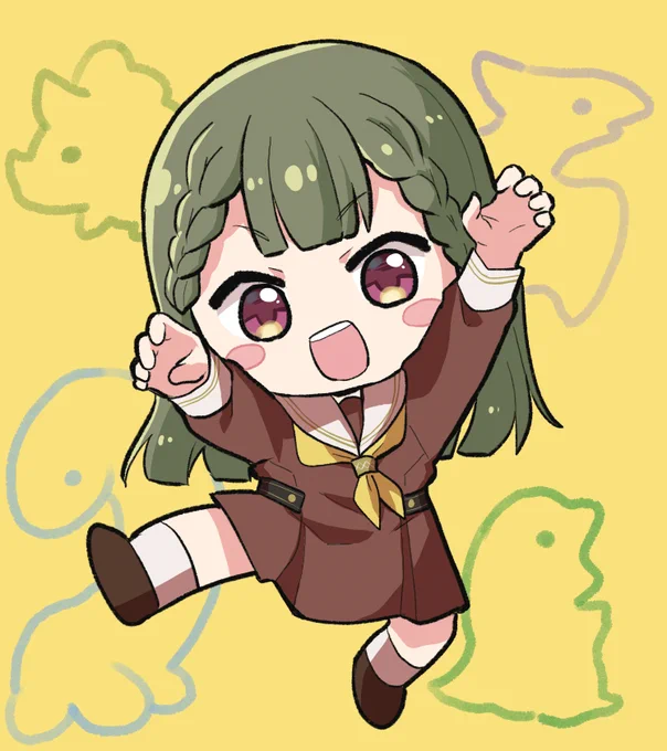 デフォルメ徒町ちゃん!#蓮ノ空美術部 