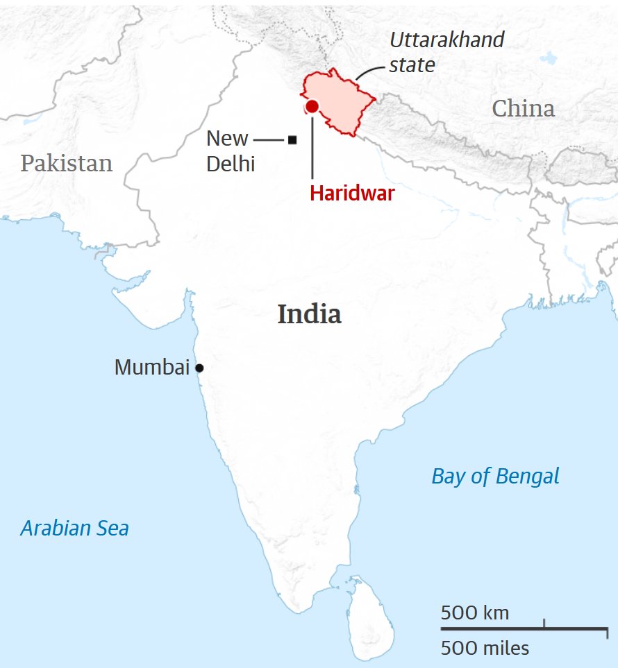 The Hindutva agenda to convert Uttarakhand into a Hindu-only 'Dev Bhumi' endangers social harmony in India; the reverberations will impact Nepal, across the Mahakali to the east. theguardian.com/world/2024/apr…