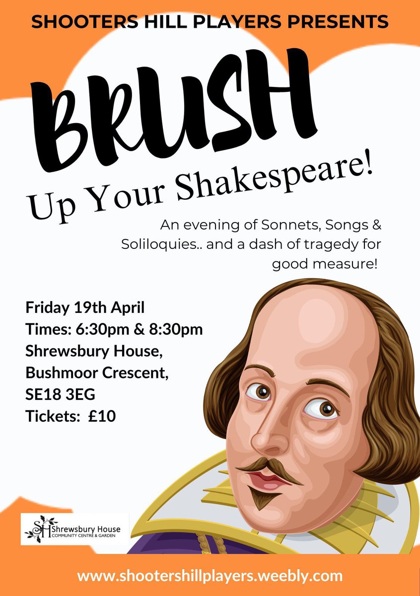 Come and see this theatre show in Woolwich area this Fri. @ShrewsburyHse @Plmstd #woolwich #plumstead @BobHopeTheatre #greenwich @GarySilvester73 @maritimeLDN @WoolwichLibrary