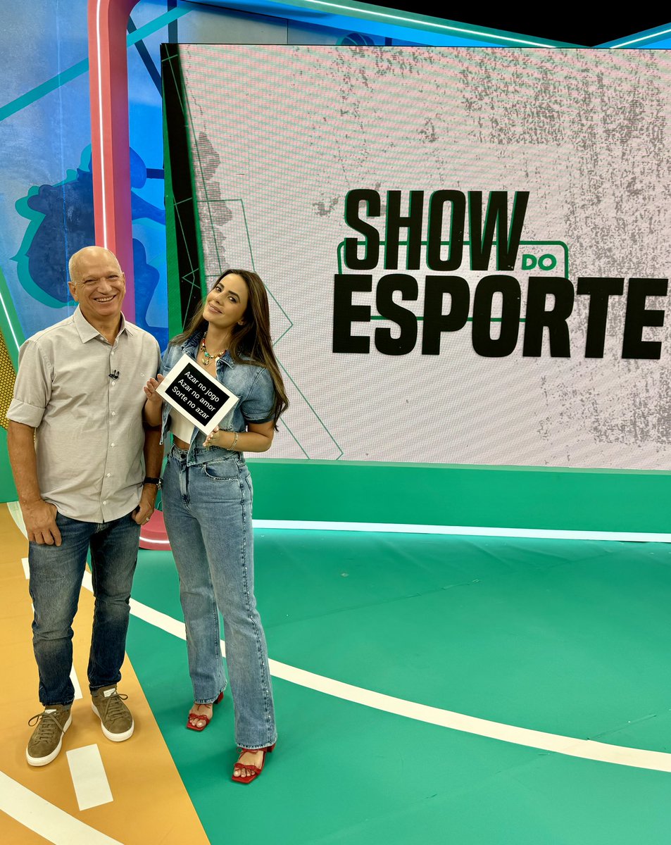<a href="/showdoesporte/">Show do Esporte</a> tá no ar! Vamos juntos até 16:30 <a href="/EliaJunior/">Elia Junior</a>
