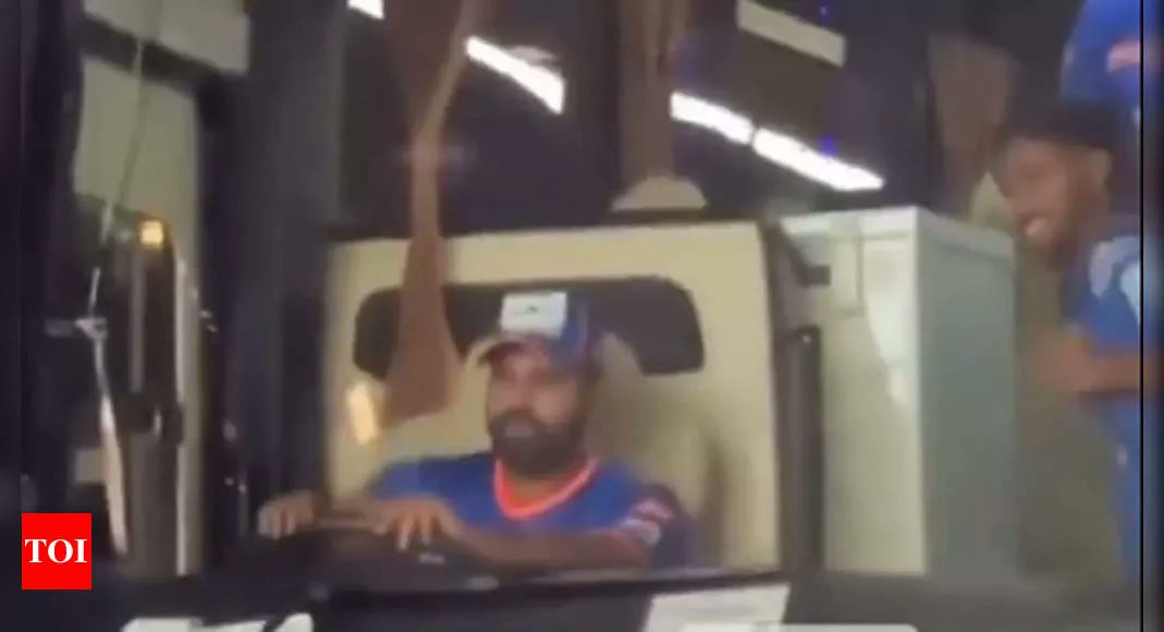 Rohit Sharma takes the bus driver's seat for Mumbai Indians, video sets internet ablaze. -  asiacup2023.co/rohit-sharma-i… 
Rohit Sharma: IPL 2024
NEW DELHI: In a delightful and unexpected turn of events, Rohit Sharma recently donned a new role – that of a bus driver! A video capturi...