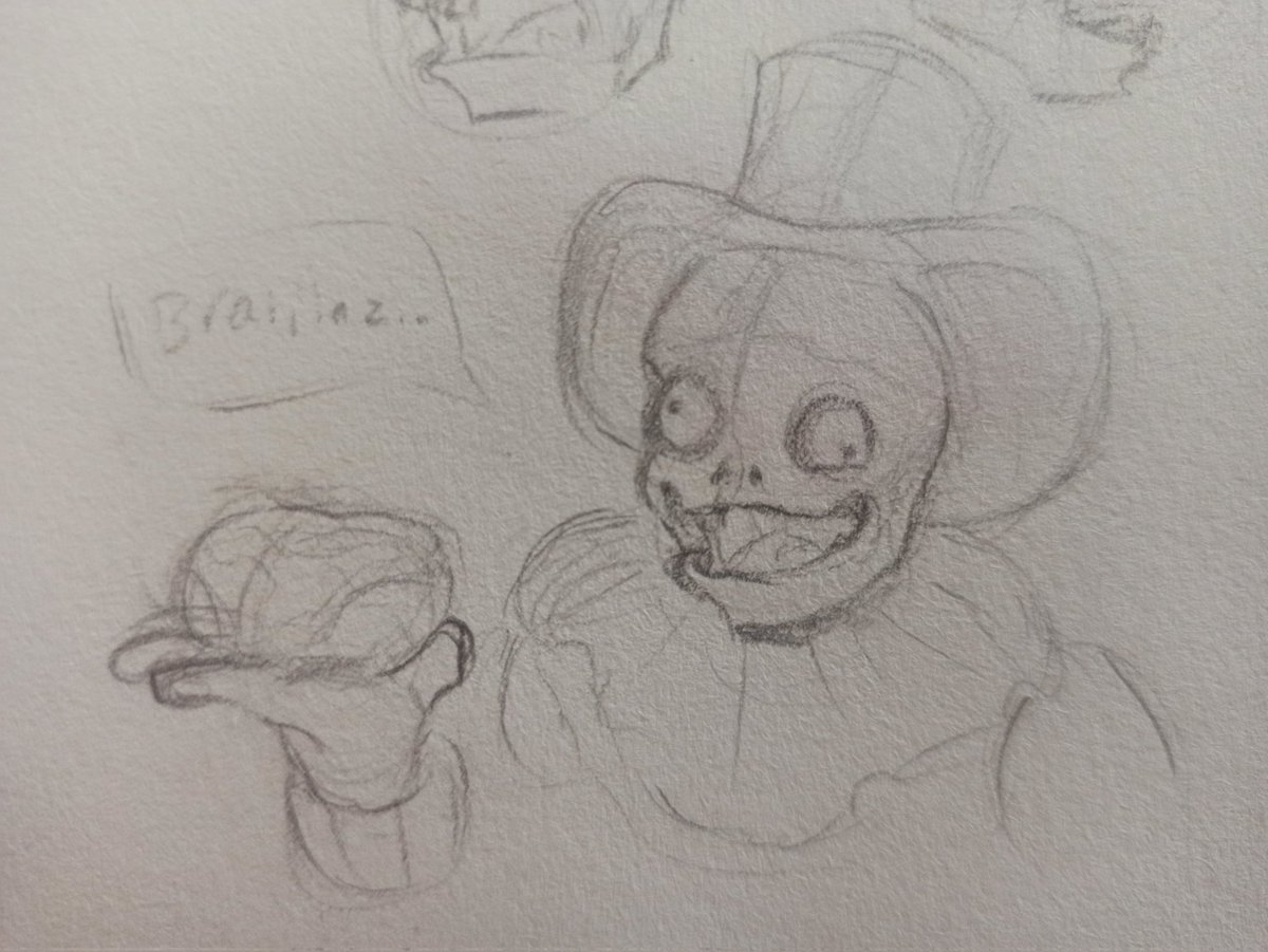 eyeballscratch's tweet photo. I'm trying to learn how to draw in the PvZ style, when I really nail it I will abuse my power 
#pvztwt #plantsvszombies https://t.co/uKw26v9HMn