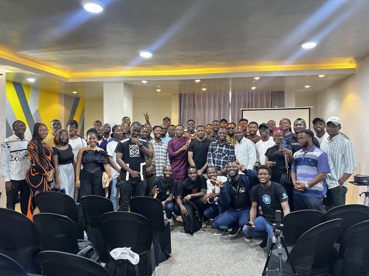 Yesterday, we opened the year with the first IRL event for CNCFLagos and it was a wonderful time with all the speakers and attendees to learn, connect and grow together. We appreciate everyone and everything. Let's do more! #cloudnative #tech