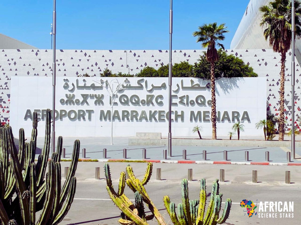 AfriScienceStar's tweet photo. Our team has landed in Marrakech, Morocco, where we are welcomed by a scorching weather. We are gearing up for the 4th AfAS Annual Conference which will start tomorrow. Visit our exhibition stand and grab your hands on our latest edition! 📚

#AfASConference #Morocco https://t.co/jIVujMdIUP