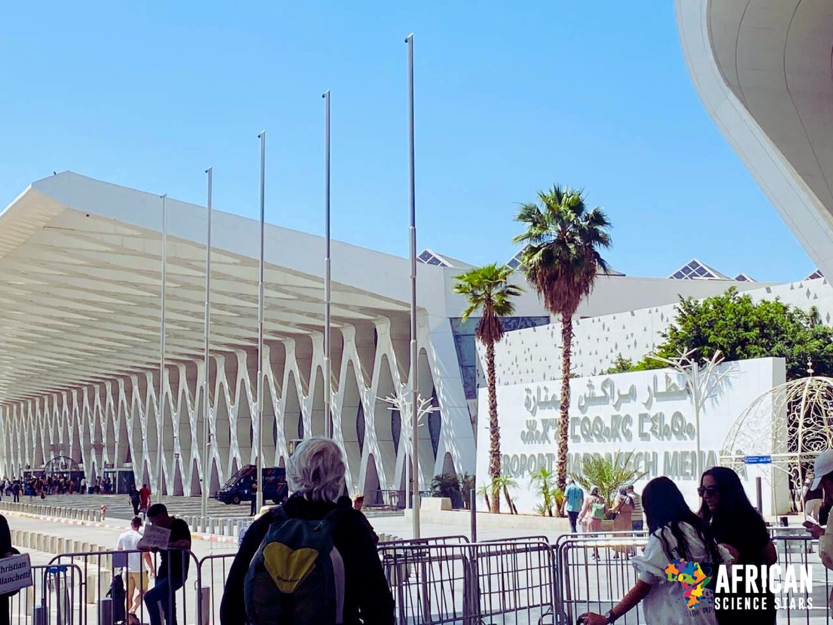 AfriScienceStar's tweet photo. Our team has landed in Marrakech, Morocco, where we are welcomed by a scorching weather. We are gearing up for the 4th AfAS Annual Conference which will start tomorrow. Visit our exhibition stand and grab your hands on our latest edition! 📚

#AfASConference #Morocco https://t.co/jIVujMdIUP
