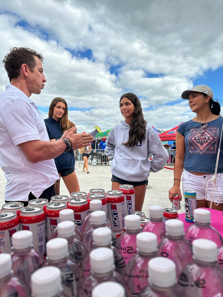 LiveLockdIn's tweet photo. Special Teams, Special Plays, Special Players 🔒☝🏻
Boots on the ground in Miami spreading the message of Health & Wellness! 🔒❤️ #LockdIn #Health #Wellness #SwimMiami https://t.co/VpFvxRPxJG