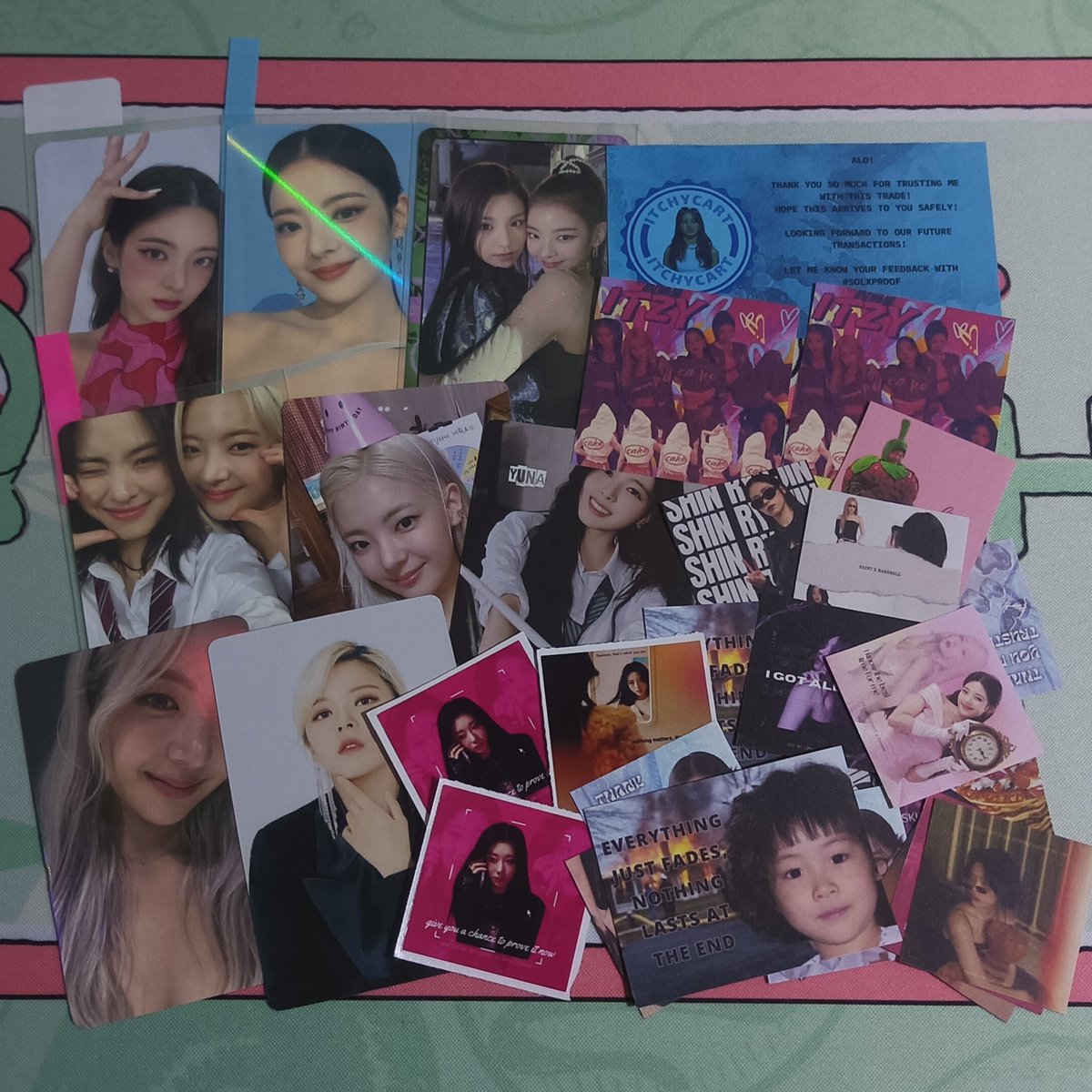 cminstax's tweet photo. #cminstaxmails #cminstaxtrades 🍓

thank you so much again for trading with me, and also to the other budols 🫶🏻

#solxtrades #solxproof @itchycart 🎀 https://t.co/1QpKyldjkB