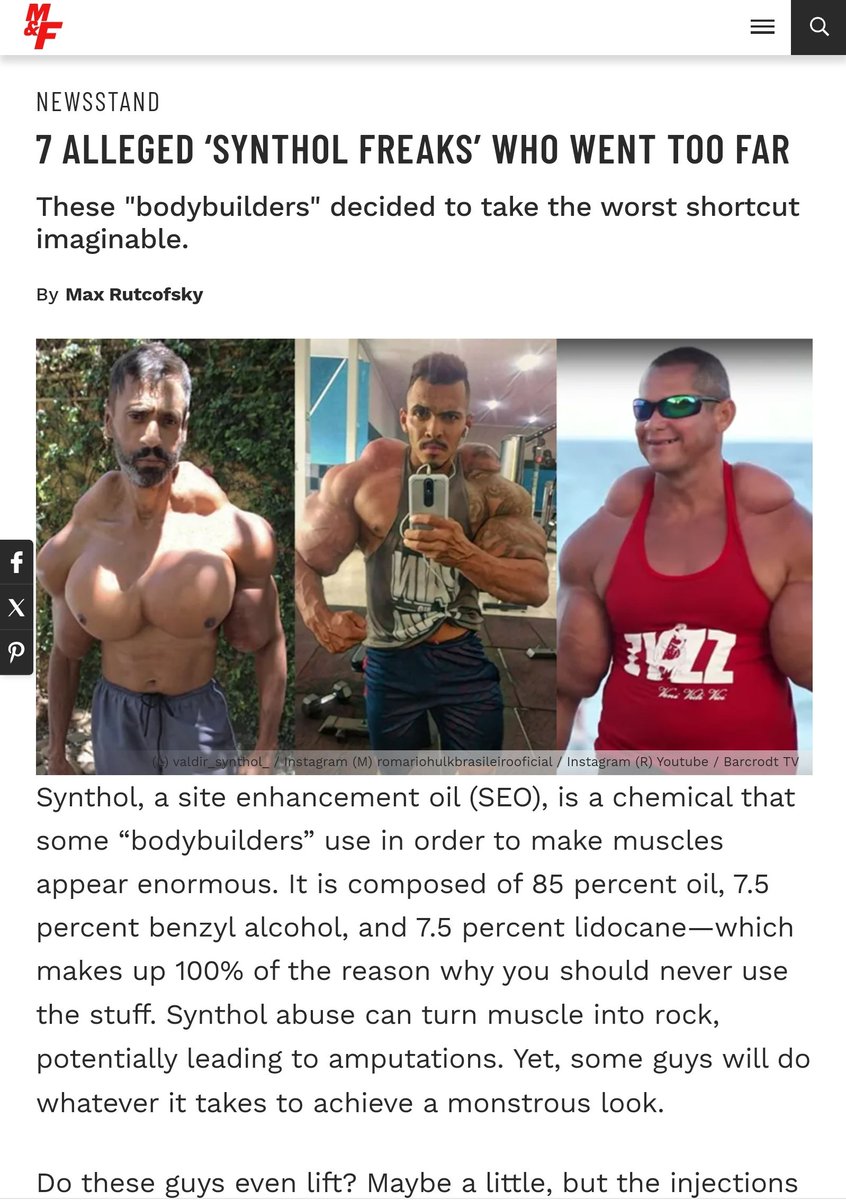 PowerON_SA's tweet photo. @KabeloMohlah02 @pmcafrica Avoid all #synthol abusers but also don't skip leg day.

Balance is important in maters of life and death. https://t.co/j1zhFi86Y8