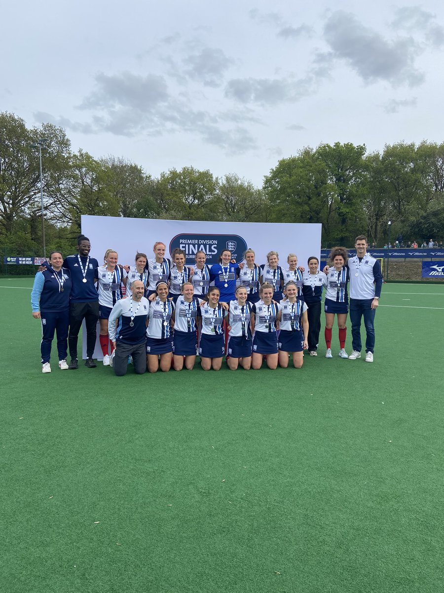 The runners-up 🥈

#EHLFinals | <a href="/HWHCofficial/">Hampstead & Westminster Hockey Club</a>