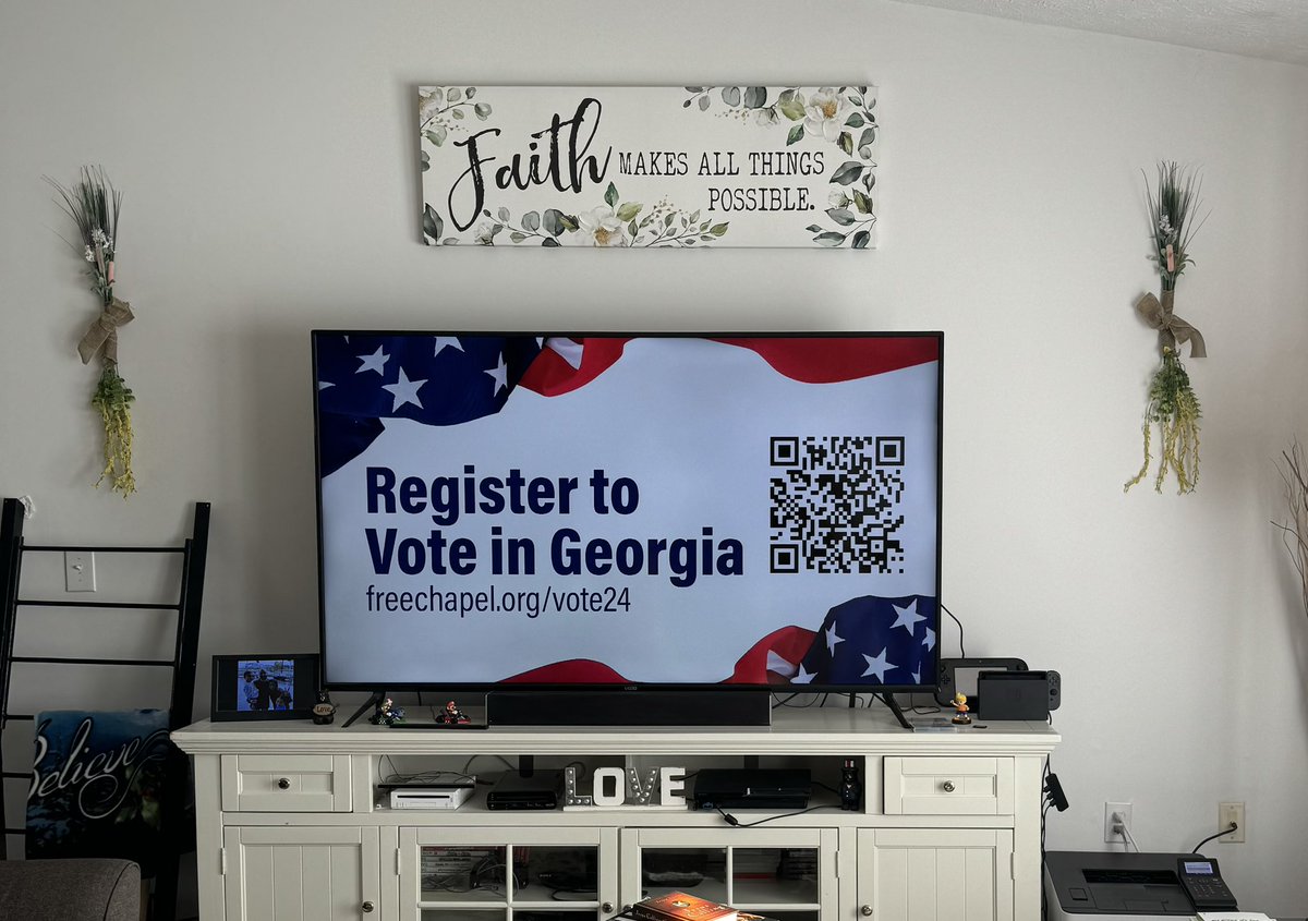 Proud of our #JesusFamily at Free Chapel!

Pastors & Ministry leaders… Take #21Seconds every service to reach the 21 MILLION UNREGISTERED Christians in our pews that need to join us at the polls.🇺🇸 #ForSuchaTimeasThis #ChurchRising 

DOWNLOAD OUR DIGITAL VOTER REGISTRATION TOOLS…