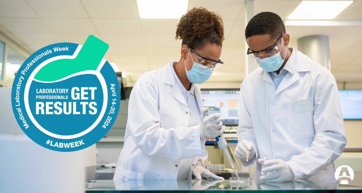 Medical Laboratory Professionals Week, April 14-20, 2024, is an annual celebration of medical laboratory professionals and pathologists who play a vital role in health care and patient advocacy!​ Thank you to our Medical Laboratory Professionals.