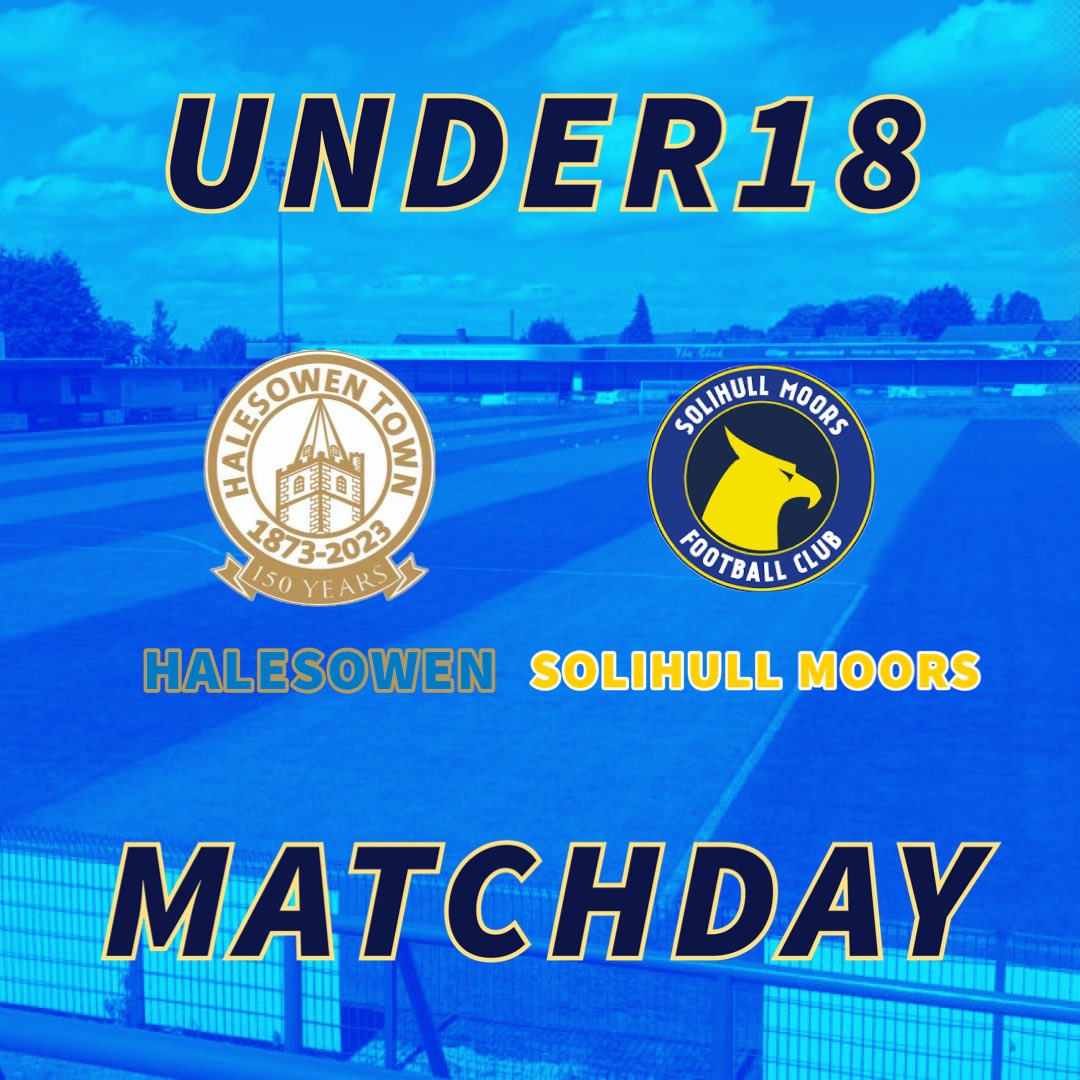 Monday Night Football At The Grove 💙 We’ll be open from 6:30 tomorrow for your pre-match drinks before @HalesowenTown18 take on @SolihullMoors Under18’s ⚽️ Where else would you want to be on a Monday evening 💙 #uptheyeltz #youyeltz