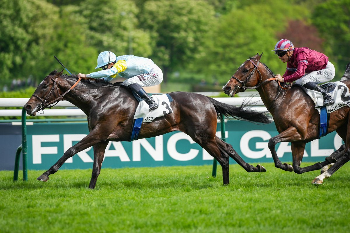 🥇Ramadan 🔵🟡 (@HeadRacing1 @CHeadRacing / @NurlanBizakov ) & @lemaitre60LA s’imposent dans le Prix de Fontainebleau (Gr. 3) 📷scoopdyga