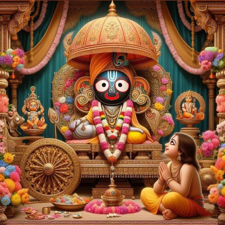 pallvika_'s tweet photo. जय जगन्नाथ महाप्रभु 🚩🙏❤️ https://t.co/pana1X8kXv