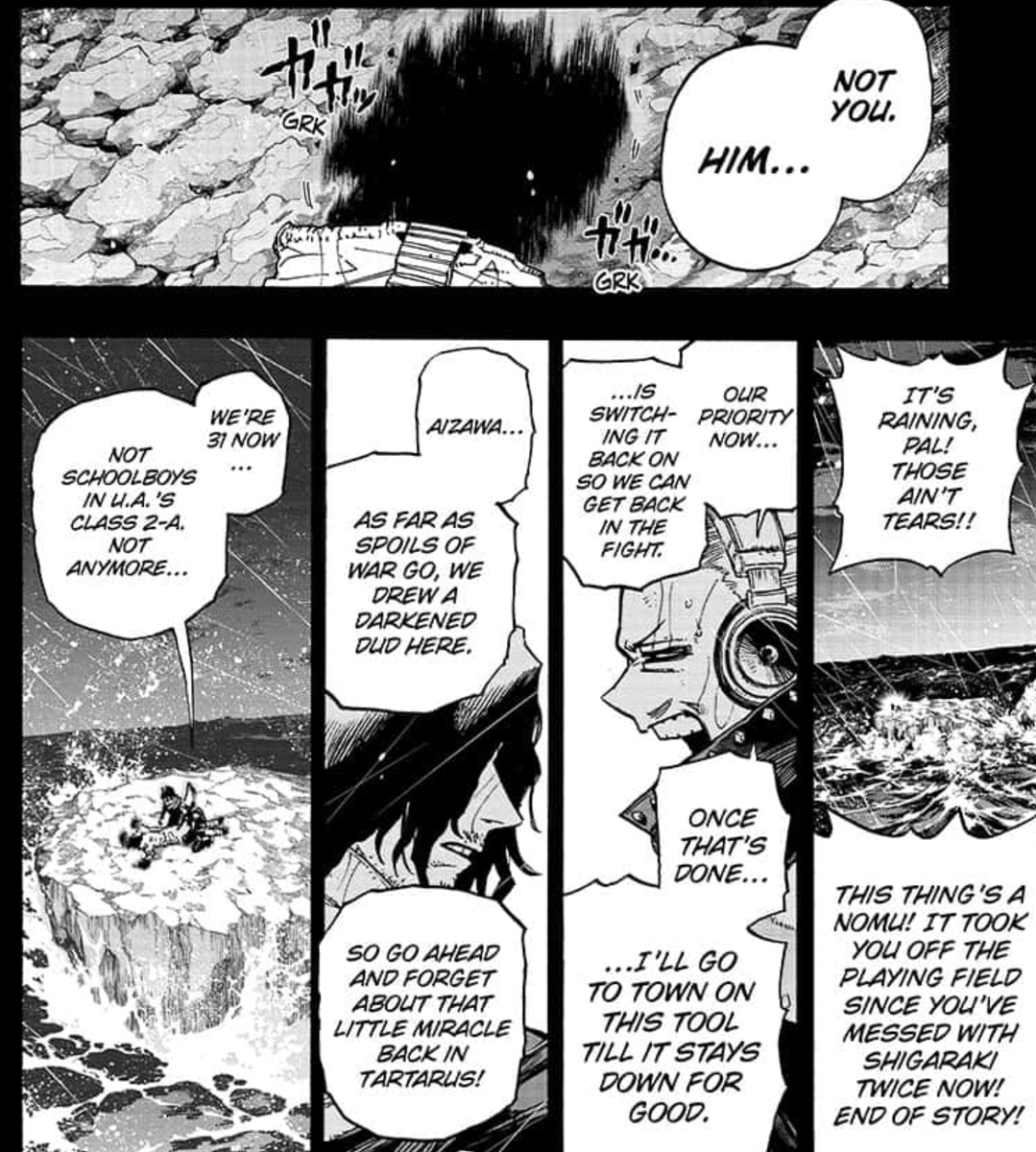 lloftvlly's tweet photo. lbr kurogiri was with tomura longer than shirakumo was with aizawa and mic.  if he HAD to pick a side, it would have to be tomura's. though i believe he actually might be the only one who truly can be on both sides and help both sides. https://t.co/cGPDdJ1UBh