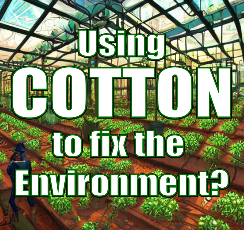 Using COTTON to fix the environment cernunnosfoundation.com/aquaponics/usi… #farming #aquaponics #environmentalism #ecology