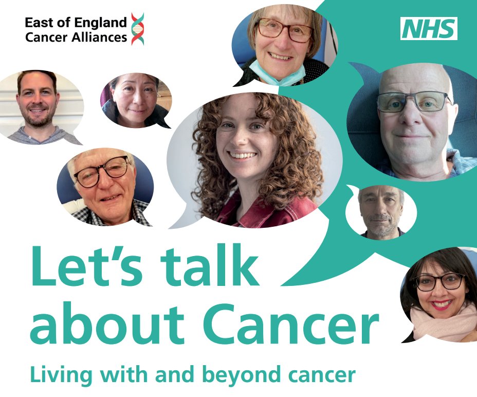 The East of England Cancer Alliances’ Patient Partnership Group is hosting this special event with a line-up of speakers and a chance for you to ask your questions about living with cancer. For full details: ow.ly/K58C50Rf5kL