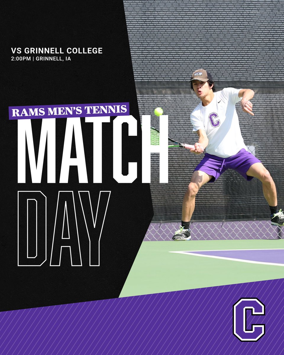 Set to take on nationally ranked #31 Grinnell this afternoon 💪 📊: linktr.ee/CornellCollege… #Ramily | #GoRams🐏