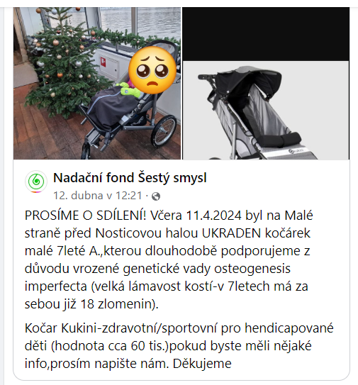 Prosím Pražáky, lidi z okolí, o sdílení. Informace předejte @PolicieCZ nebo Nadačnímu fondu Šestý smysl. Taková hyena by neměla zůstat nepotrestaná:⬇️