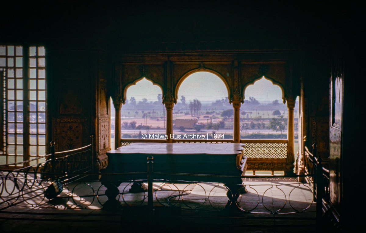 From the time when Mahatma Gandhi Marg was visible from Red Fort.