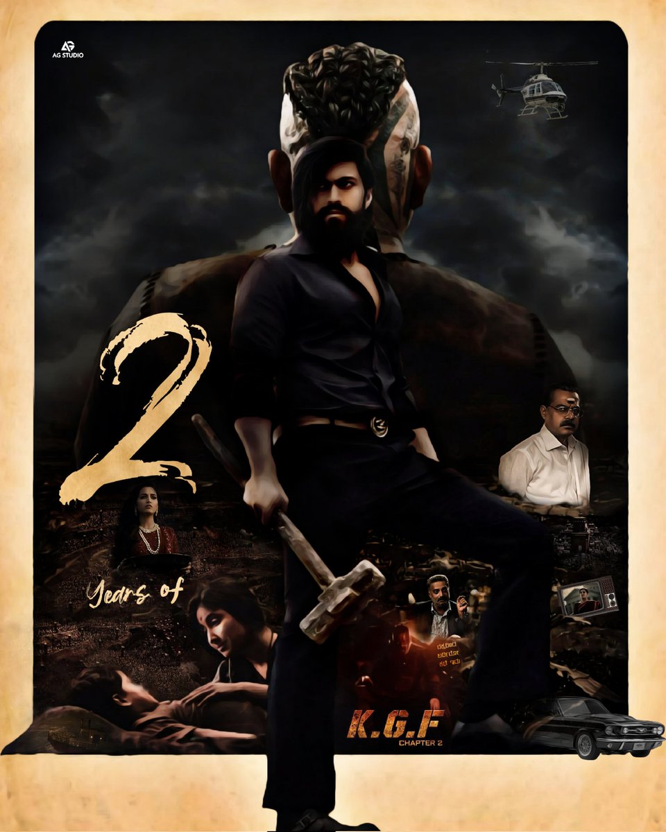 2 years of #KGF2

#Yash @TheNameIsYash