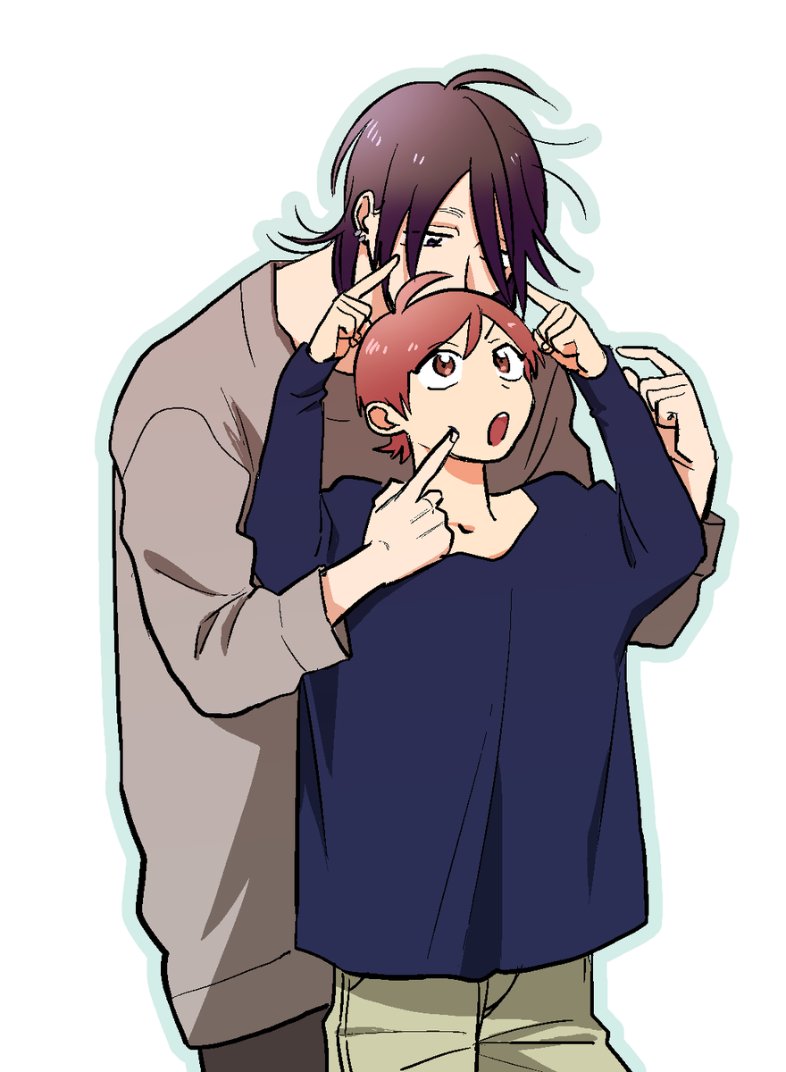 西湖くんと東川くん