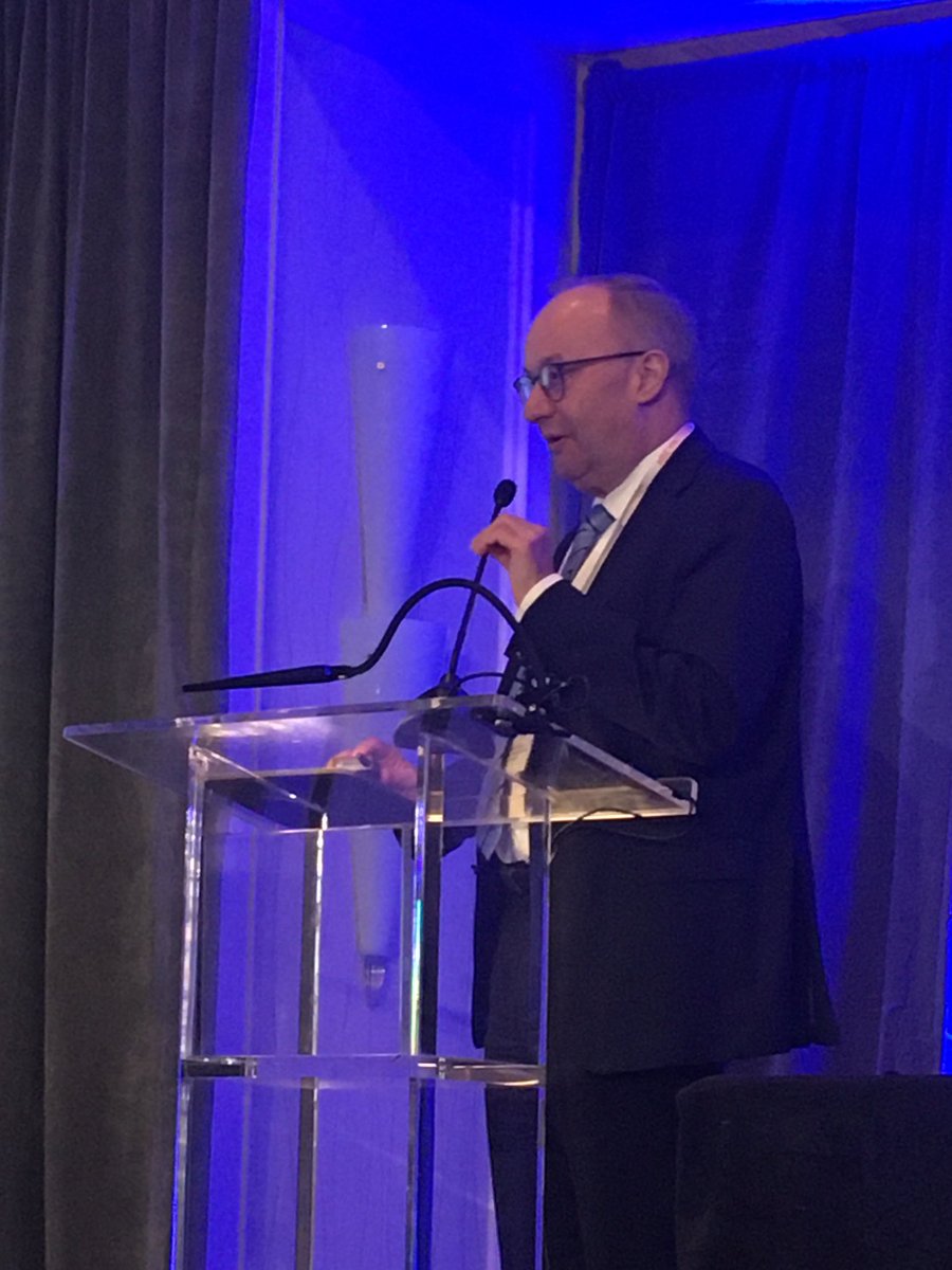 Herman’s Einsele debating in favor of short duration of therapy with bispecifics for treatment of patients with multiple myeloma at the 17th International Workshop on Multiple #Myeloma in Miami, Day 2.