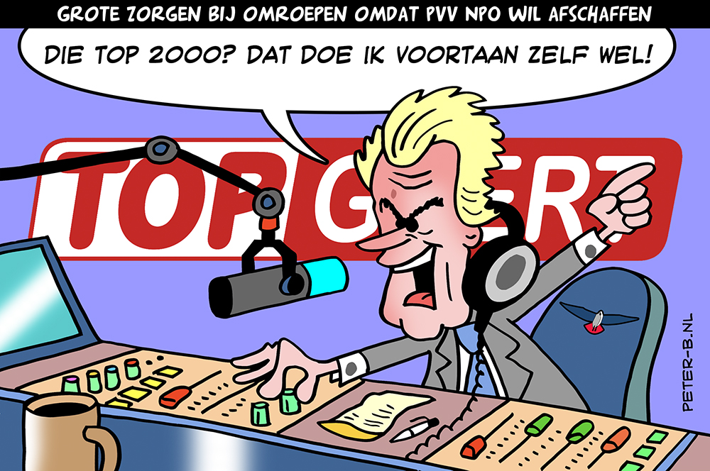Grote zorgen bij de omroepen: de PVV wil de NPO afschaffen! #NPO #PVV #Wilders