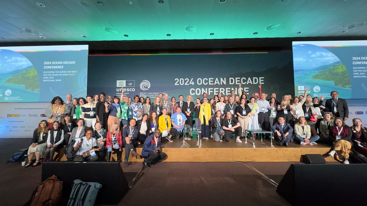 What an inspiring event! Many thanks to everyone in Session 4 on Friday or the engaging discussion. As we look back to a successful week, we would like to thank the #OceanDecade24 organisers for making this fantastic conference possible 🌊 Watch this space for follow-up!