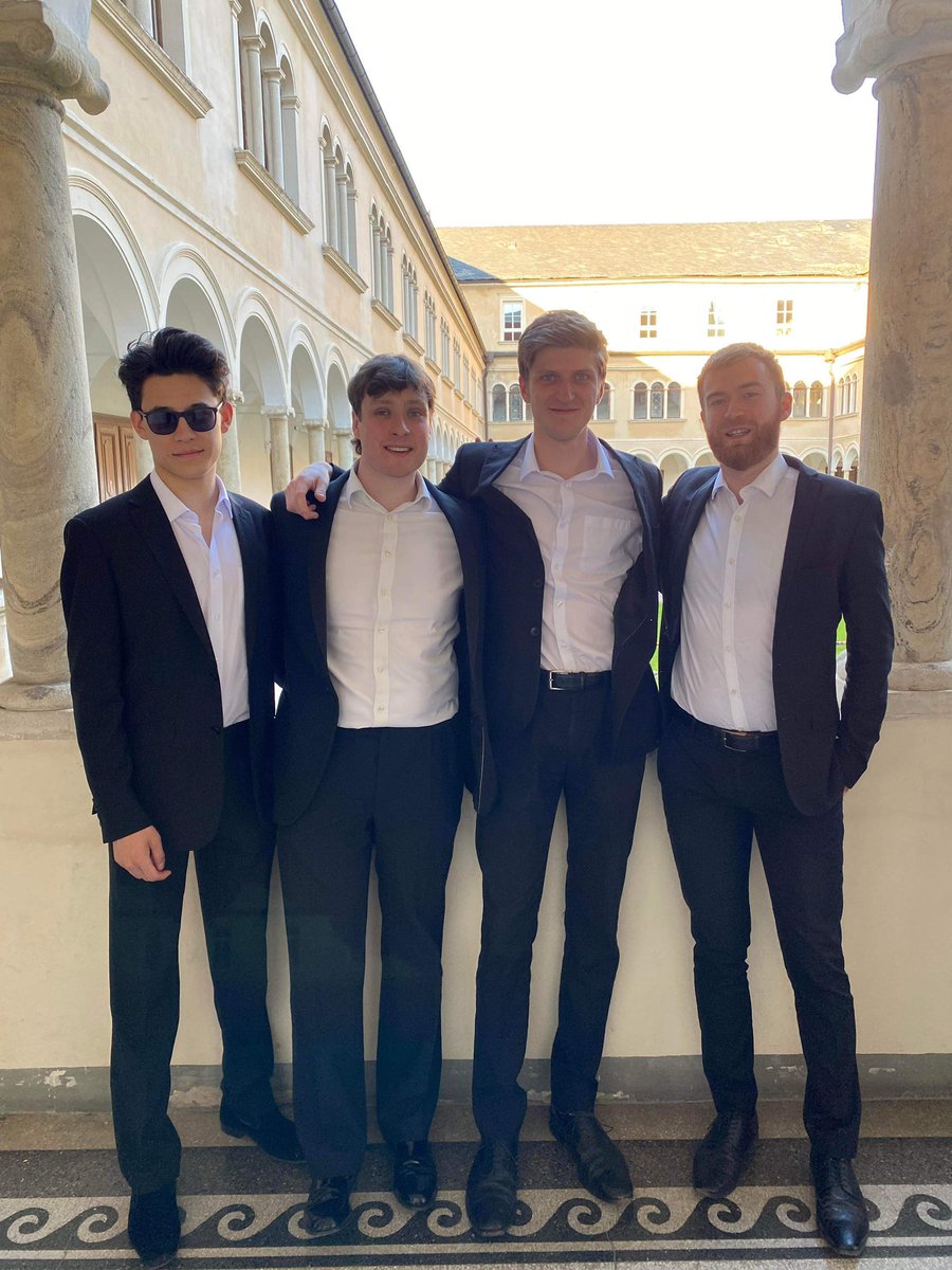 Back from a glorious week in Austria with the wonderful choir of Sidney Sussex College, Cambridge, to record the works of Jacquet de Mantua (16th century polyphony). Look forward to hearing the album!