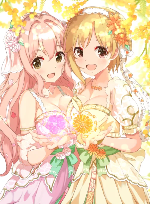 #相葉夕美生誕祭2024フィオレンティナの過去絵ですが、夕美ちゃん誕生日おめでとう!!!!琴歌ちゃんと共に永遠に咲いてくれ 