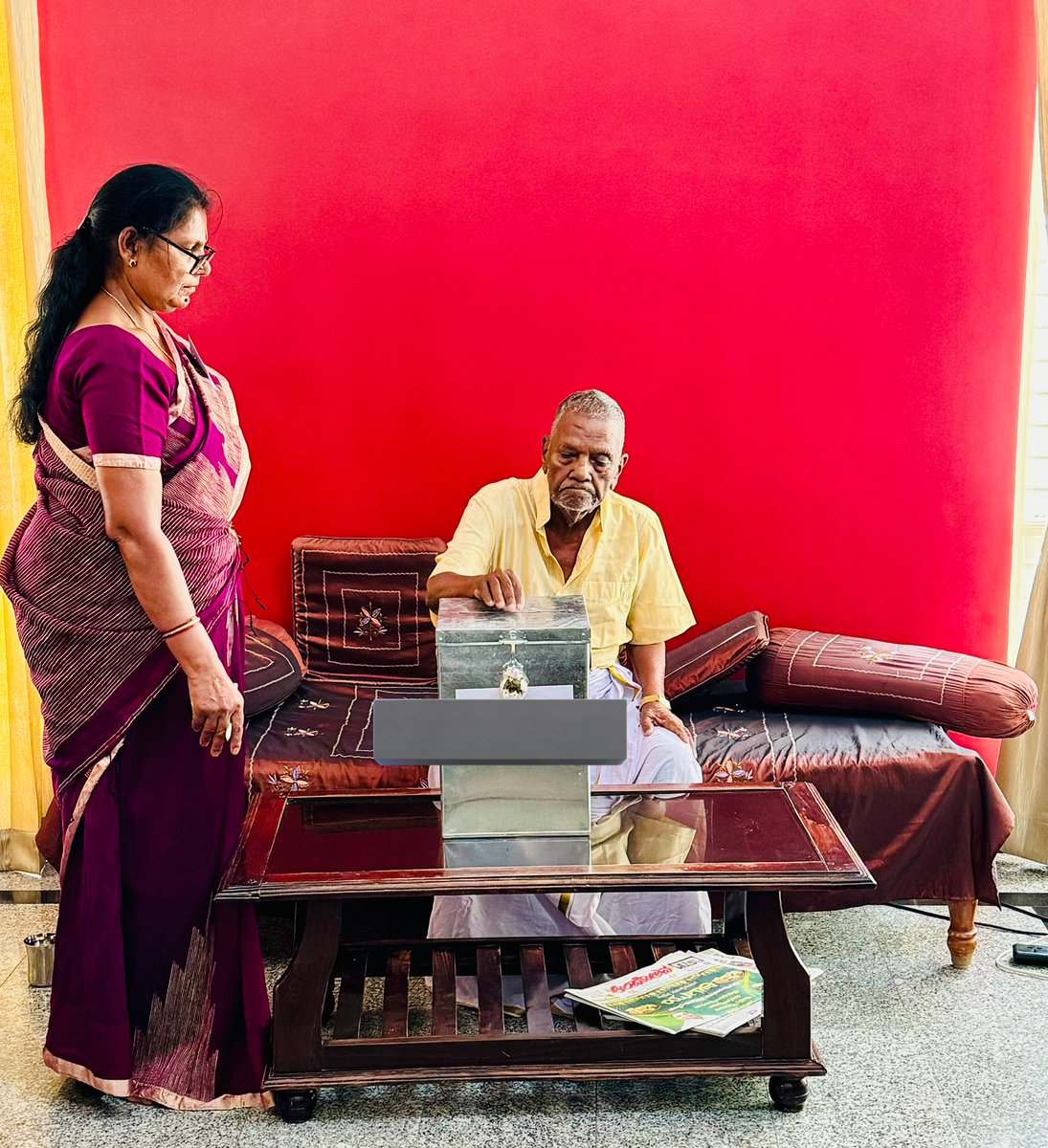 “Home Voting” is the most empowering initiative by the Election Commission of India, to ensure greater participation & leaving no one behind! Nearly 1.5 Million voters aged 85+ and 2.5million+ people with disabilities are eligible to call the polling booth home! Spread the word!