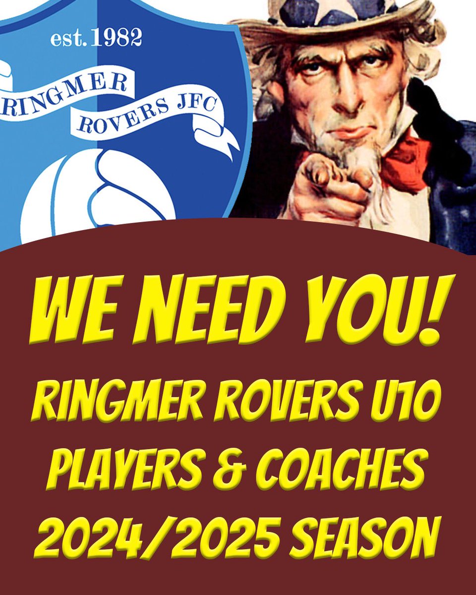 Ringmer Rovers are looking for a U10s coach for next season. 
If you are interested email matt@ringmer.football