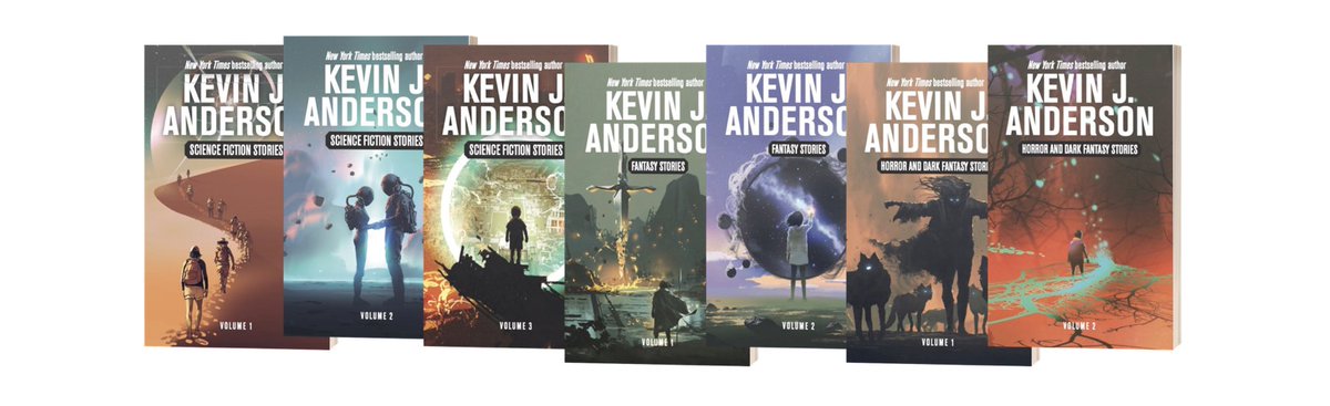In two weeks I'll launch my first Kickstarter in half a year—my biggest one ever. Seven volumes of my collected short fiction, Science Fiction, Fantasy & Horror/Dark Fantasy—and each story has a personal introduction from me. Please follow the project at backerkit.com/call_to_action…