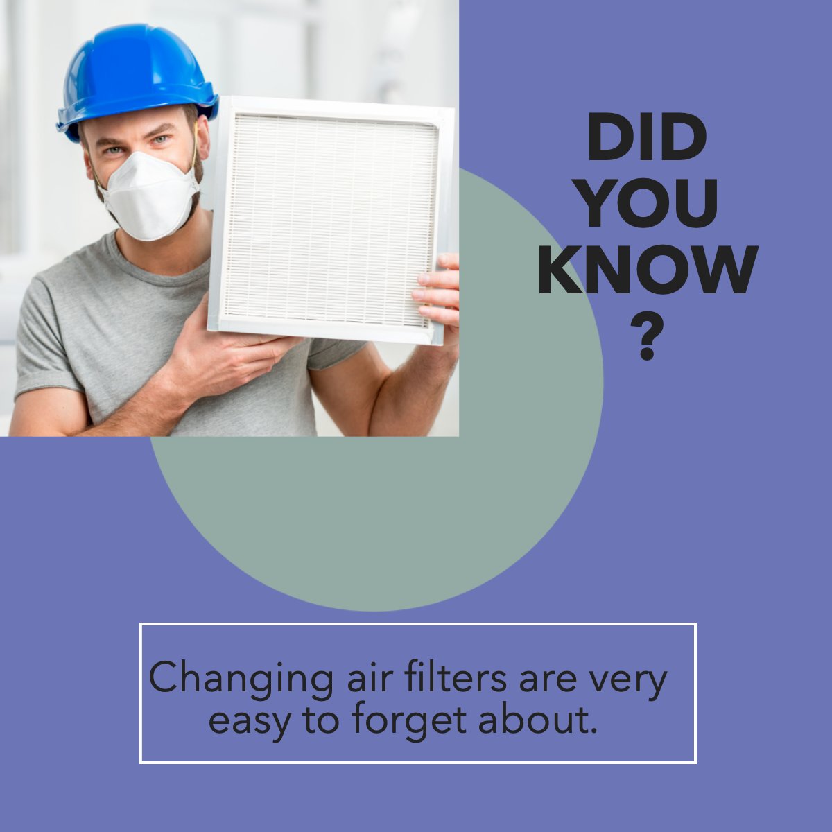 The longest you should go without changing your air filter is the recommended 90 days. 

Did you know this? 🤔

#airfilter #cleanairfilter #airquality
 #brokerjones #Flossmoor #homewood #homewoodflossmoor #district233 #manifesthomes #FSBO #FreeCMA #fixandflip