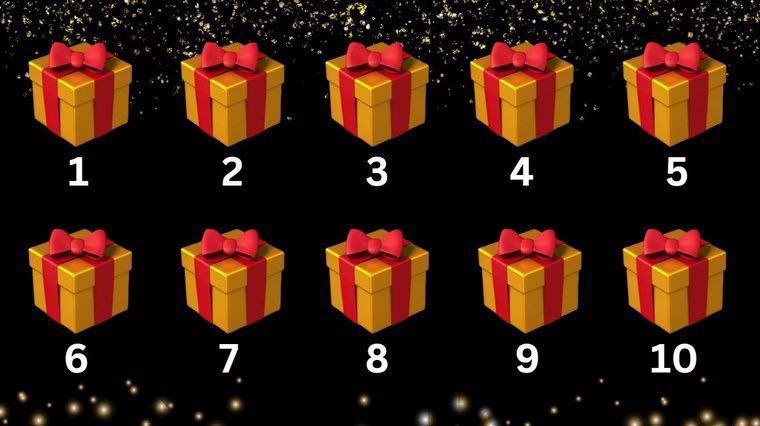Pick one present and open your DM 🎁 Must RT & Follow me!