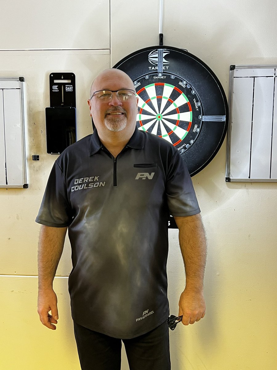 SIMPLY STUNNING‼️ Derek Coulson wins @TargetDarts Open Series 1️⃣0️⃣ by defeating Ross Montgomery 4-0 in the final 🎯 DC averaged 101.90 winning legs in 15, 17, 13, and 14 👏