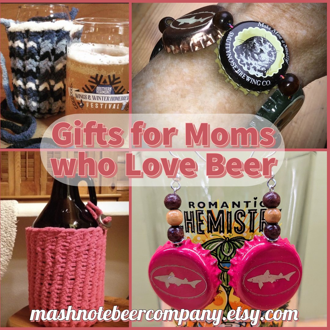 🍺 Mother's Day is just a month away! 

mashnotebeercompany.etsy.com

#CraftBeer #BeerCrafts #BeerJewelry #Beerlovers #Beer #BeerGifts #dontforgetmom #MomsWhoLoveBeer #MothersDayGifts