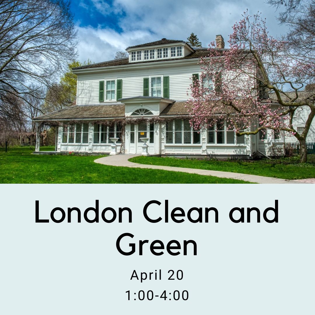 London Clean and Green is happening this weekend! Students, come get your volunteer hours by helping out at Eldon House! More information can be found here: eldonhouse.ca/product/london… #LdnOnt #CleanAndGreen #EarthDay