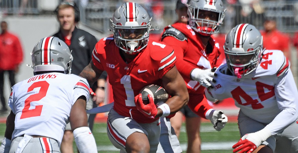 Sights and Sounds: Photos, highlights and postgame videos from Ohio State's spring football game ... thanks to Dan Harker for his help with photos 247sports.com/college/ohio-s…