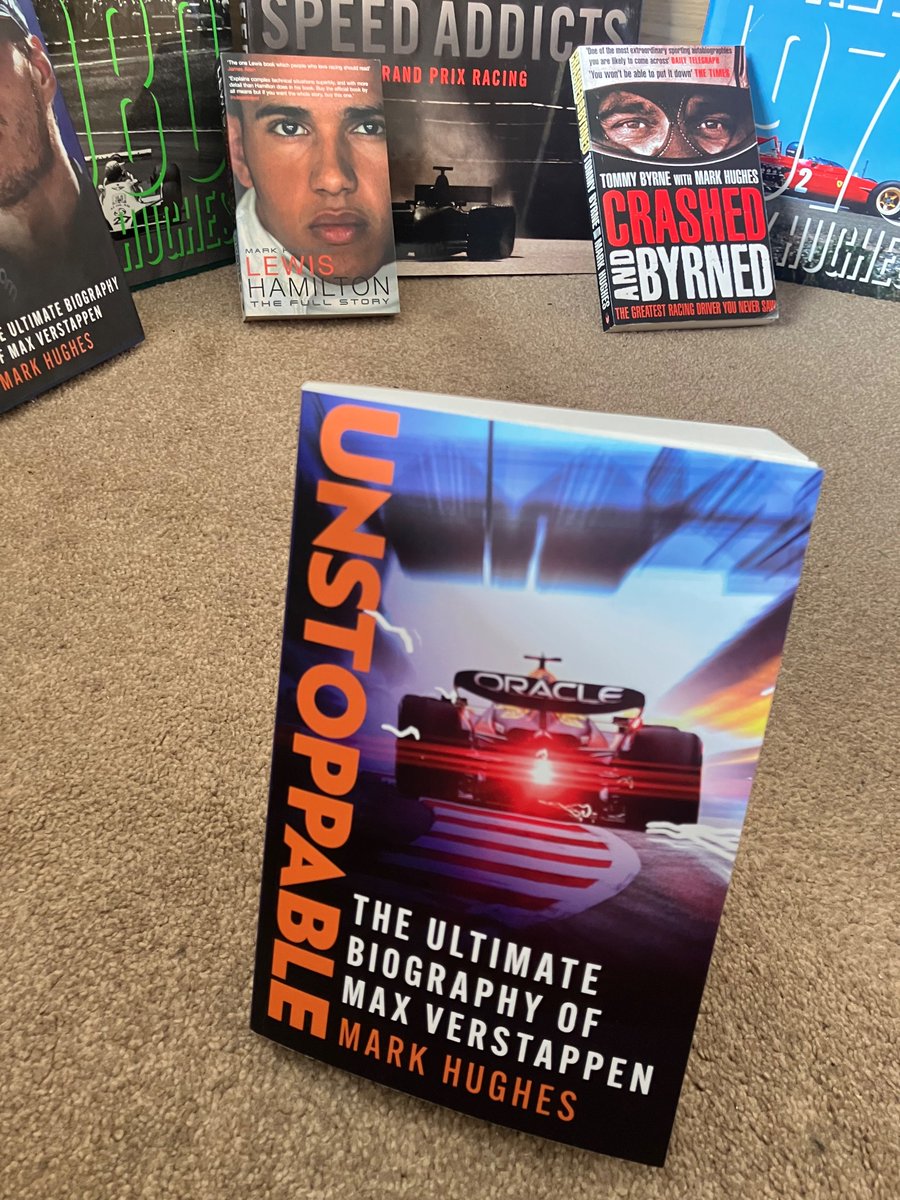 Unstoppable, my @Max33Verstappen biography is now available in paperback.