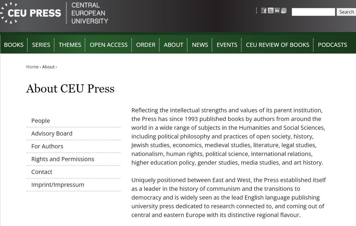I am super excited to "leak" that Stephen Brain, Yulia Lajus and I are starting a brand new 🤩  book series "Environmental History of Central and Eastern Europe" with CEUPress.  If you have a book project please consider our series. More soon! :-)