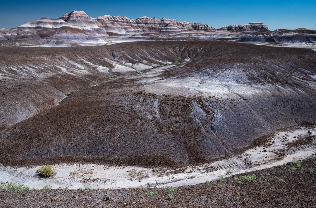 Backcountry Layers, credit Artist-in Residence David Hunter davidhunterphoto.com (hl) #scenery #scenic #PetrifiedForest #petrifiedforestnationalpark #NPS #nationalpark #davidhunter