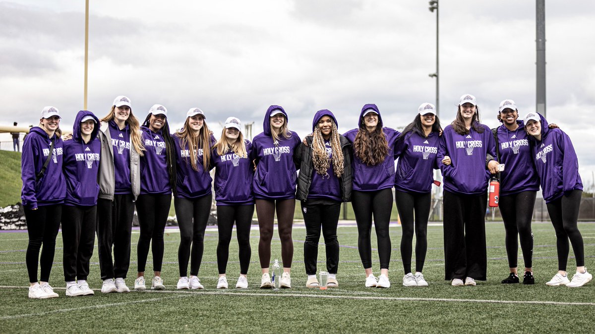 Proud to be recognized for our amazing season at the @HCrossFB spring game yesterday 😀 #GoCrossGo