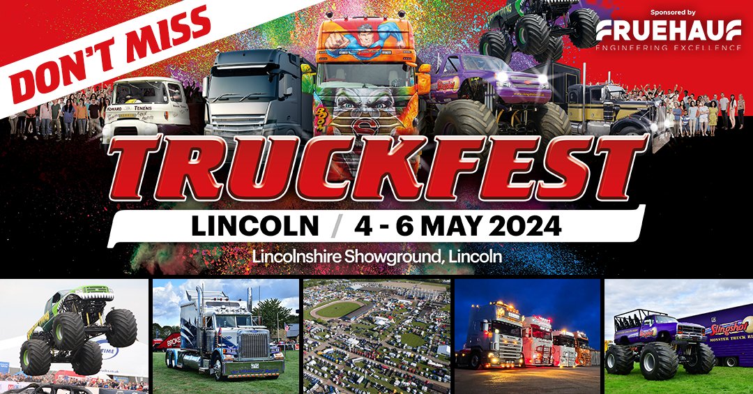 📣Only 3 weeks to go! Are you ready for a truck load of fun! Action packed entertainment for the whole family and tons of trucks! See you soon at our spectacular Lincoln event... Book your tickets today! 👇 truckfest.co.uk #truckfest