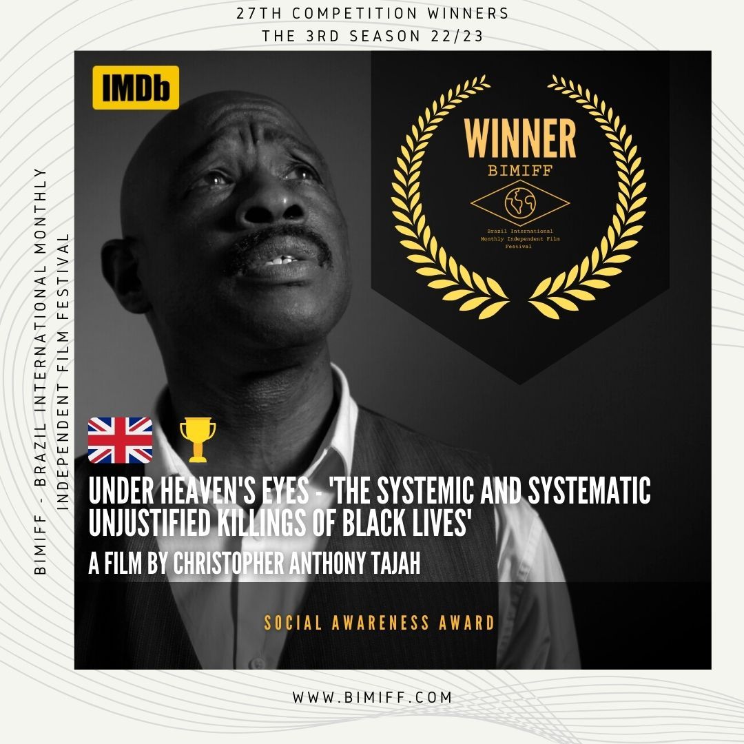 Thank you, Brazil Int Monthly Independent FF for making Under Heaven's Eyes 'Social Awareness Award' Winner!! instagram.com/p/C3OV2BFvDWM/… <a href="/CTajahOfficial/">Christopher Tajah | Under Heaven's Eyes - The Film</a> <a href="/FiP_Ltd/">Fingers in Pies</a> <a href="/Arcademic/">Mike Spence</a> #HumanRights #Equality #indiefeature #Blackfilmmaker #writer #director #winner #UKBlackcreatives #actor