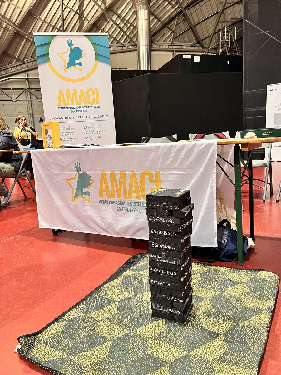 AsociacionAMACI's tweet photo. Ponemos fin a #lasemanadelasaludAlcobendas en la Esfera con juegos de ingenio, nuestro Jenga de la salud mental en las AACC y mucha información a las familias que nos han visitado. Gracias por contar con nosotras! Enhorabuena por la organización! @Alcobendasalud #AACC #ACI https://t.co/RKjfIkHrkY