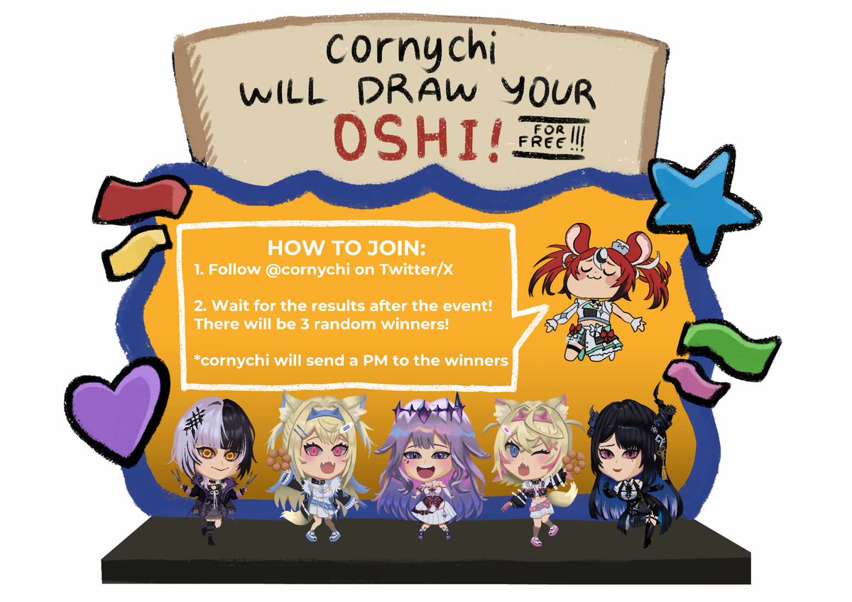 The raffle winners will be announced tomorrow (im gonna crash my bed tonight first 😅)

Thank you to everyone who participated and good luck! 💛