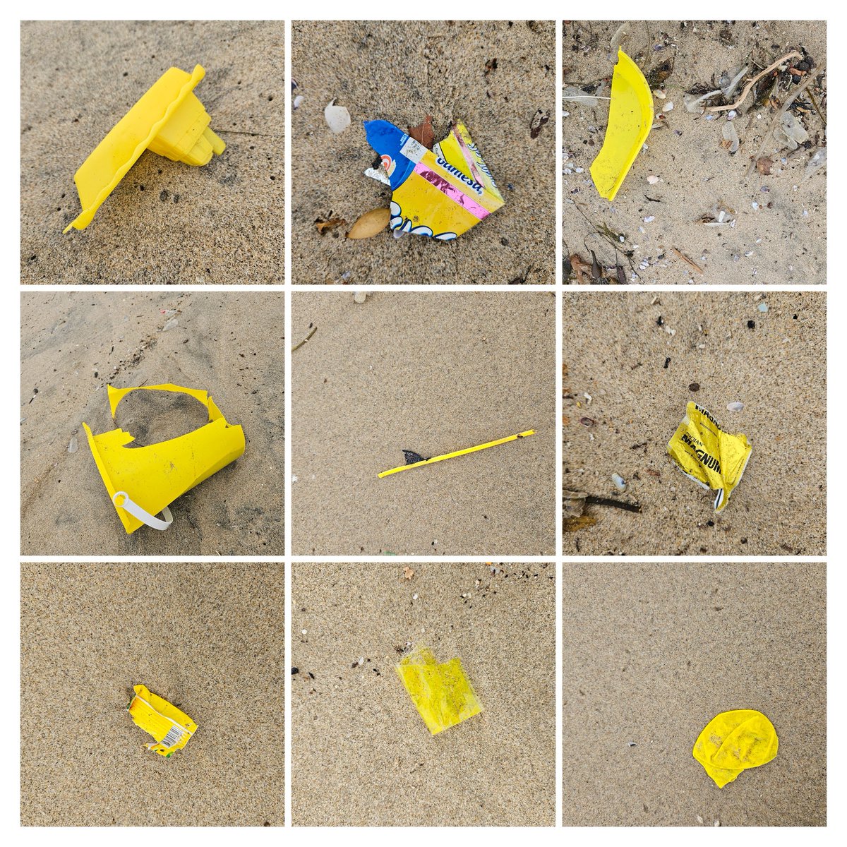 April 12. Trash vendor of the day is @McDonalds and Trash color of the day is Yellow. #Plasticpollution #EarthCleanUp #CleanBeaches #lovewhereyoulive