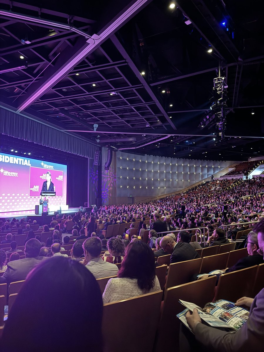 neurobuckets's tweet photo. Iโve already seen so many women speakers. @AANmember looks so different than when I was a resident more than 10 years ago. #progress #AANAM #yearntolearn https://t.co/f49uJnOCXr